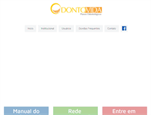 Tablet Screenshot of odontovidasaude.com.br